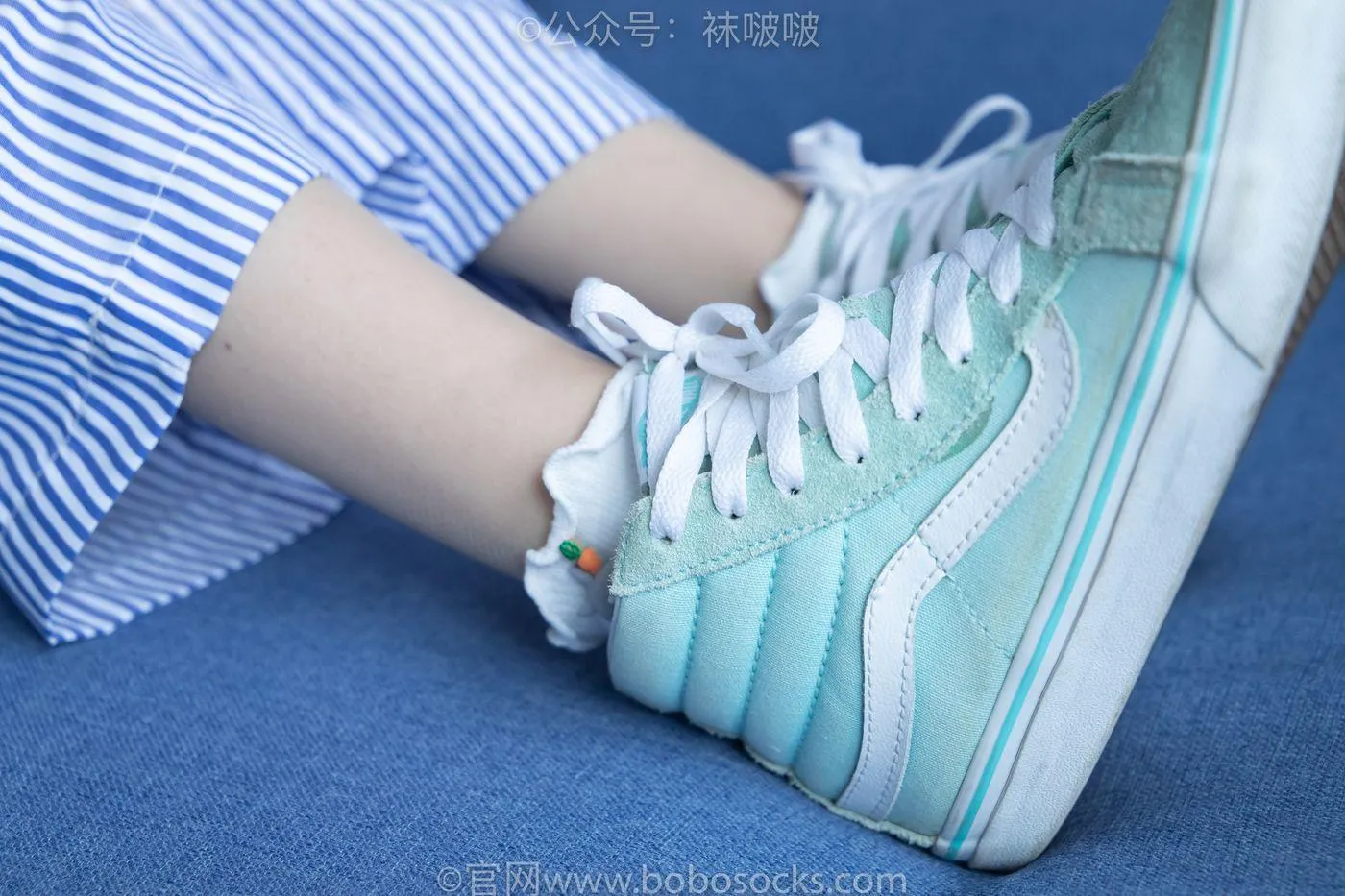 [BoBoSocks袜啵啵]NO.027 稚予- vans、白色棉袜、肉丝 [136P]插图3